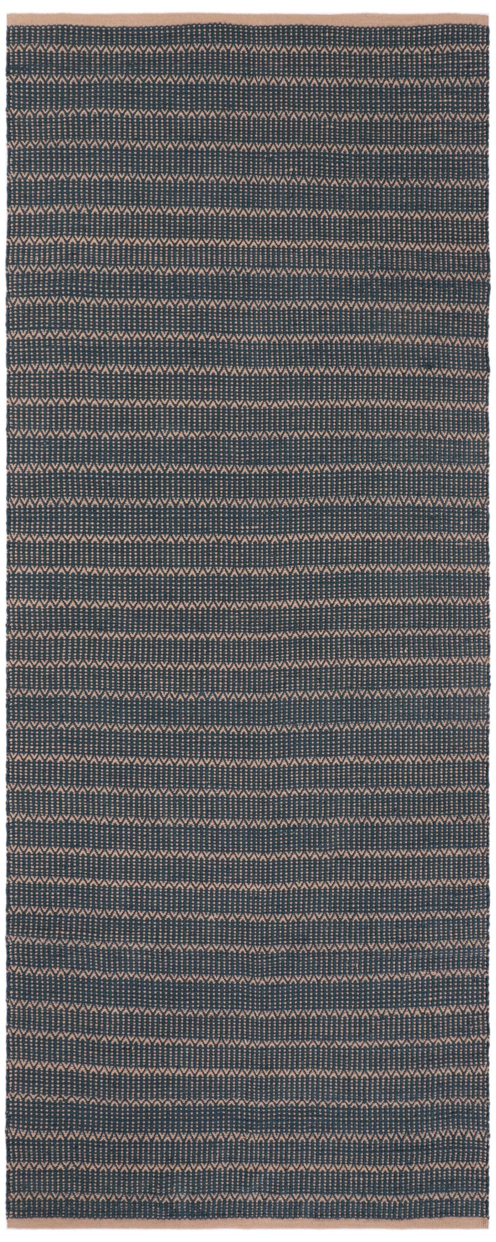 Natur käytävämatto, natural/petrooli - Image 2